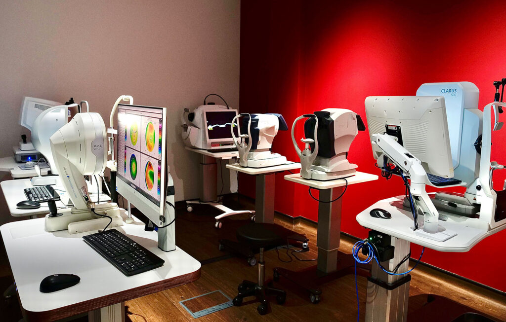 Laser Eye Pre Scanning Machines